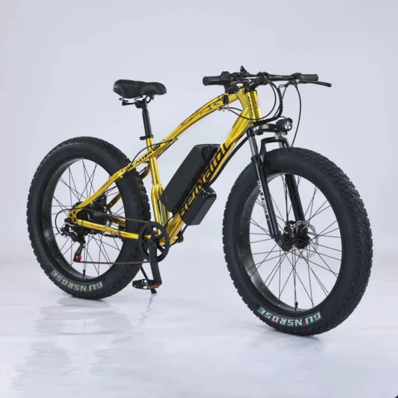 Off Road 29 Inch Large 1000W Dual Motor Electric Mountain Bike Full Suspension E Bike