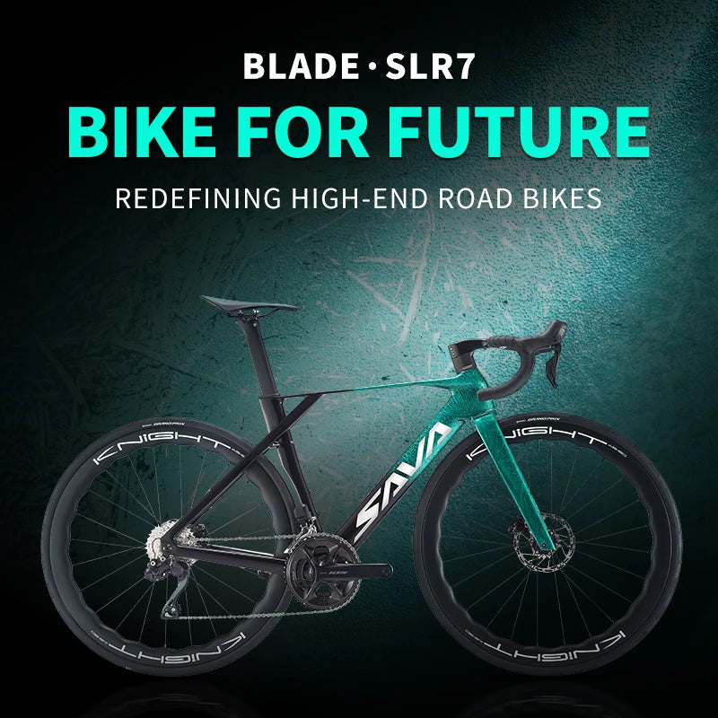 SAVA SLR7 High-End Full Carbon Fiber Road Bike with SHIMAN0 7170 DI2 Kit Competition-Class Road Bike Race Bike