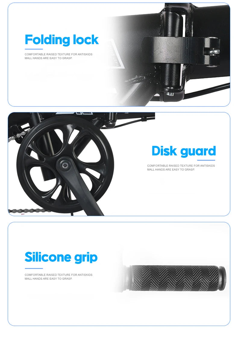 Adult Male And Female Off-Road Racing Bike Folding Mountain Bike Teen Student Moped for Sports Fitness And Adventure