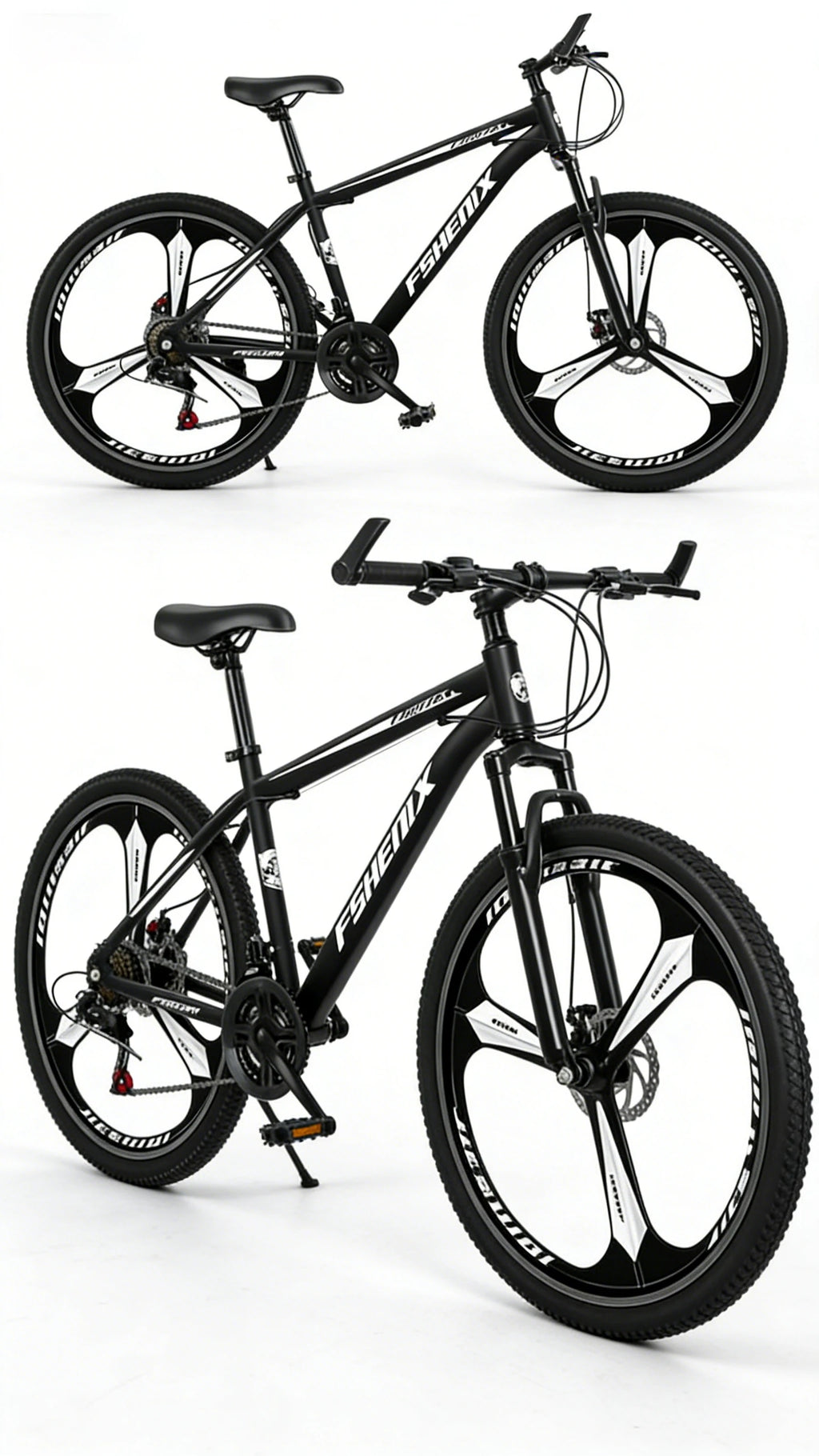 Mountain Bike 24 26 Inch 21 Speed Adult Bicycle Men Women Commuter Road Bike Shock Absorber Cycling Sports Outdoor Fitness Trave