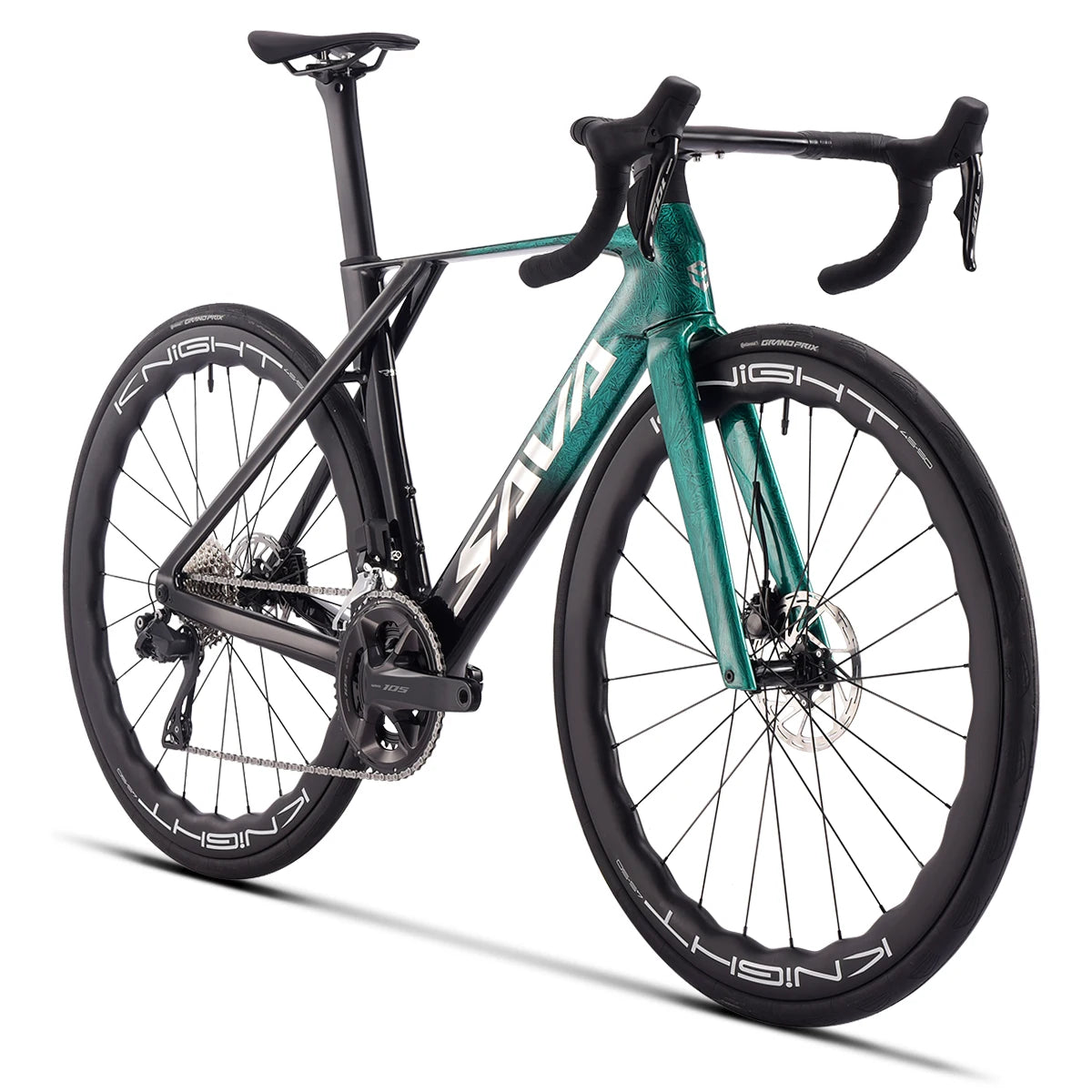 SAVA SLR7 High-End Full Carbon Fiber Road Bike with SHIMAN0 7170 DI2 Kit Competition-Class Road Bike Race Bike