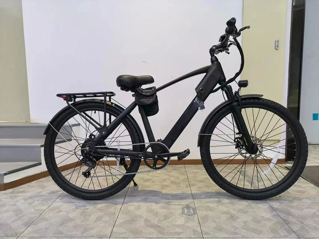 26-inch electric bicycle with built-in 750Wmotor, 48V10.4AH battery,time-saving and labor-saving E-bike for urban transportation
