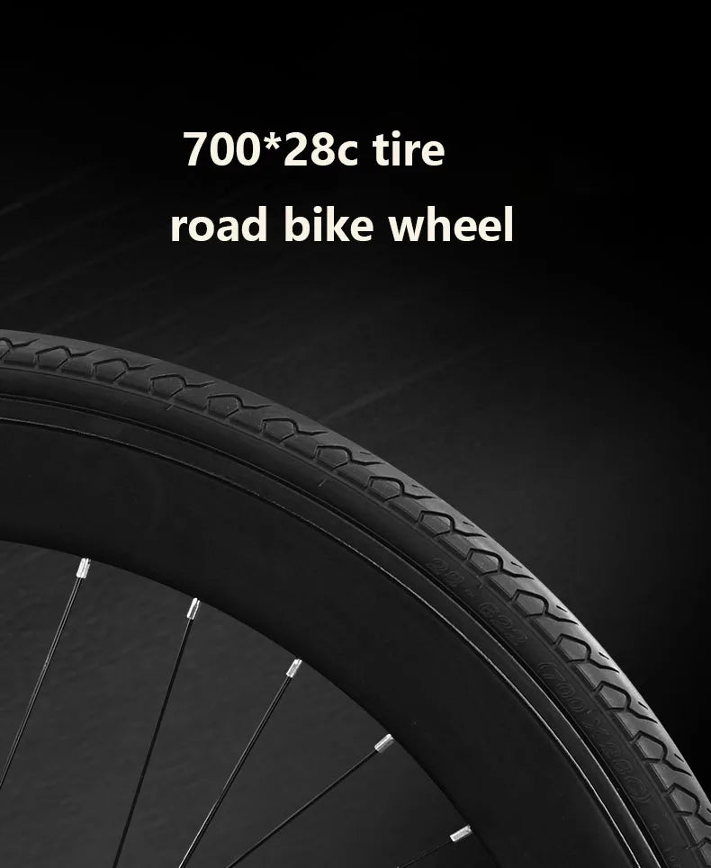 .700C Racing Road Bike,14/16/18 Speed,  Aluminum Alloy Road Bicycle  Gravel Bicycle for Men Women