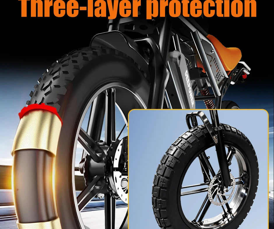 QS7 electric bicycle 1500W brushless motor 60Ah performance E-bike battery single rider off-road motorcycle performance