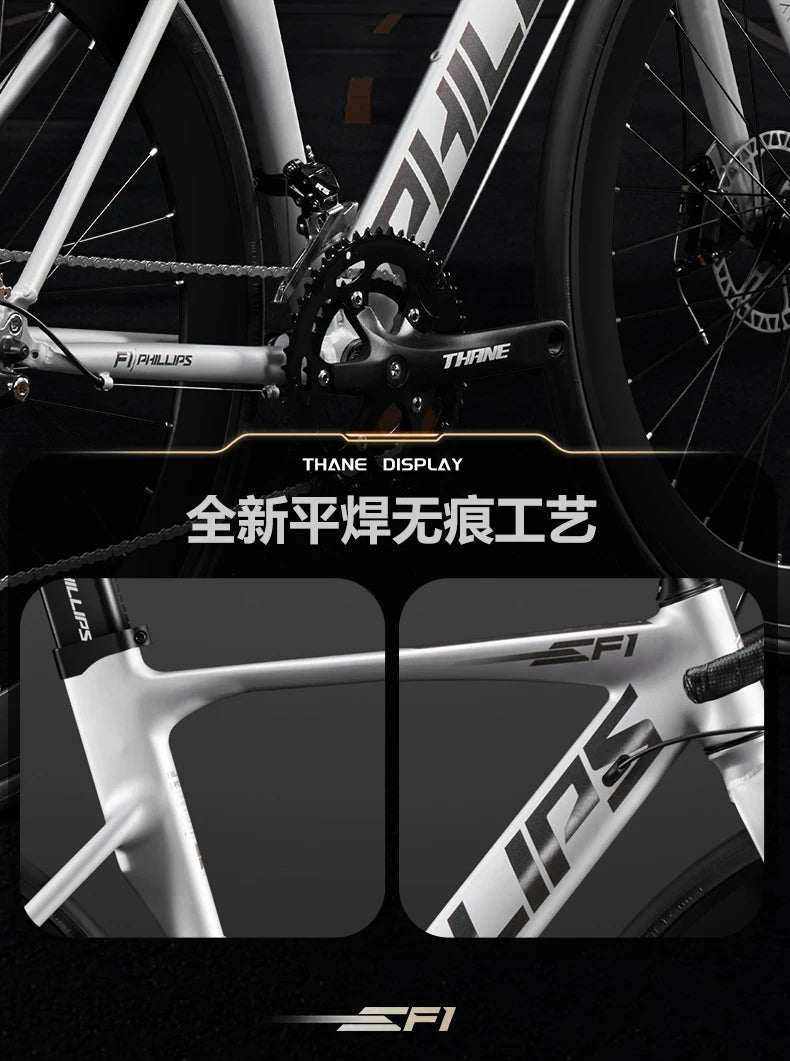 .700C Racing Road Bike,14/16/18 Speed,  Aluminum Alloy Road Bicycle  Gravel Bicycle for Men Women