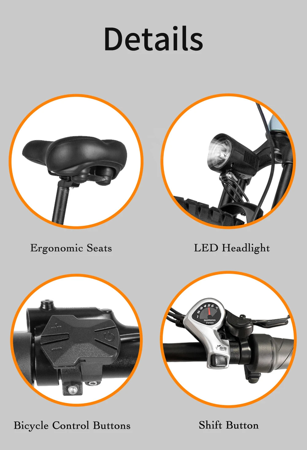 Nathaniel E-Bike,1000W Brushless Motor,27.5"Adult E-Mountain Bike,45Ah large capacity batteries,7 speed,45KM/H,Outdoor Trip Bike