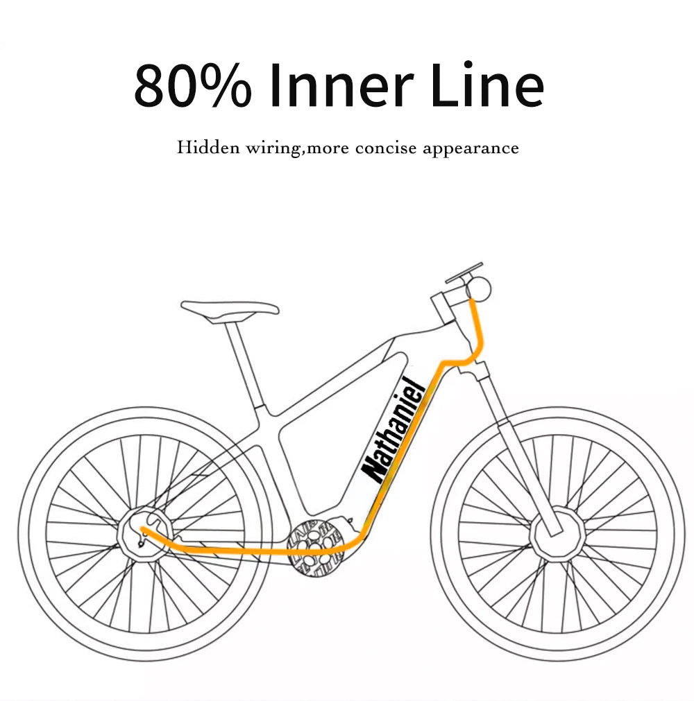 Nathaniel E-Bike,1000W Brushless Motor,27.5"Adult E-Mountain Bike,45Ah large capacity batteries,7 speed,45KM/H,Outdoor Trip Bike