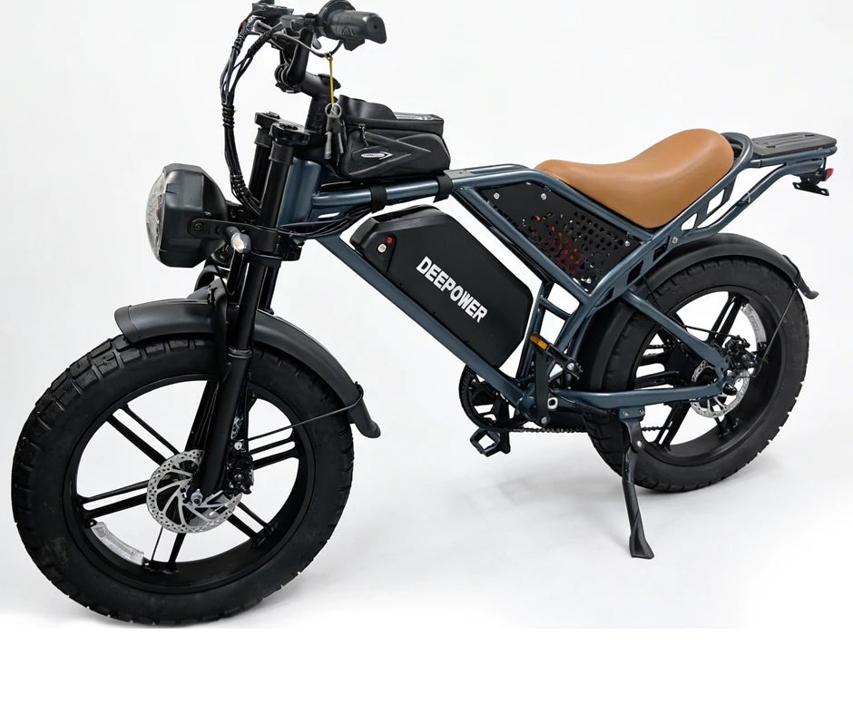 QS7 electric bicycle 1500W brushless motor 60Ah performance E-bike battery single rider off-road motorcycle performance