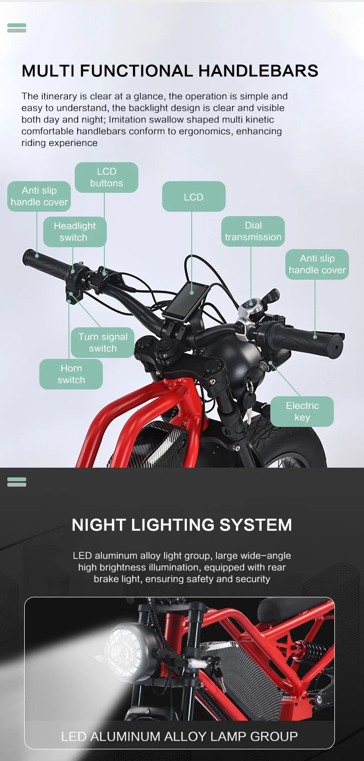 Electric Bike Fatbike 45km/h Aluminum Alloy Bicycle Fat Tire E-bike Urban Adult 750w 20inch 48V Fast Charge E-bike